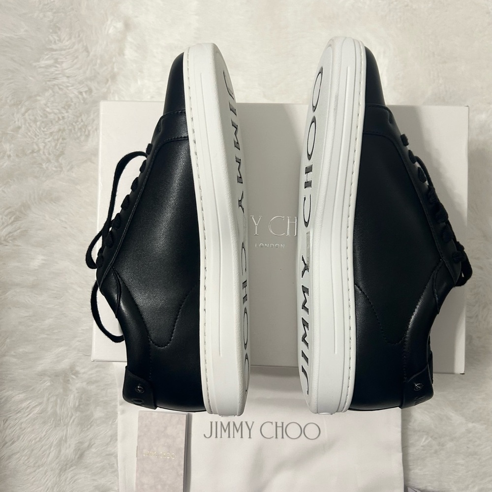 Jimmy Choo Rome Calf Sneakers - Picture 10 of 15